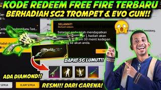 KODE REDEEM FREE FIRE TERBARU 15 APRIL 2024 HARI INI