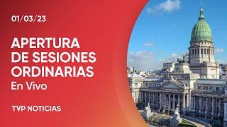 Apertura de Sesiones Ordinarias 2023 Emisión Especial