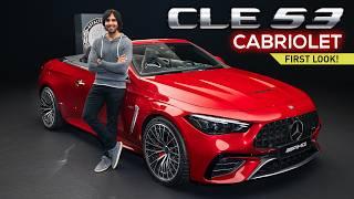 The Gorgeous AMG CLE 53 Cabrio 2024 First Look