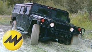 Hummer-Familie Motorvision hat Hummer H1 H2 und H3 im harten Gelände getestet