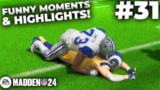 MADDEN 24 FUNNY MOMENTS + HIGHLIGHTS #31