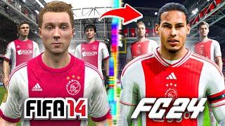 I Rebuild Ajax From FIFA 14 to FC 24