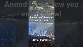 Annnnnd that’s how you end a show Taylor Swift MN 62423