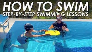 How to Learn Swimming For Beginner Triathletes  Pamela Learns How to Swim Faster in 2 DAYS