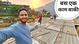 छत डालने की तैयारियाँ पूरी  Pahadi Lifestyle Vlog  Pahadi Biker  Alok Rana