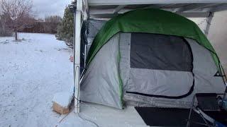 Hot Tub Winter Tent Saluspa mini-review