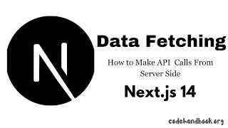 How to Fetch Data in Next.js 14  Server Side  App Router