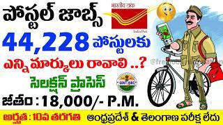 Post Office Recruitment 2024  India Post Jobs  Post Office Jobs in telugu 2024  Govt Job Search