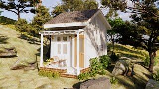 Gorgeous Tiny House Design Idea 3x4 meters - 12 Square meter - 130 SqFt  Exploring Tiny House