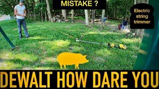 The Truth About the Dewalt 60 Volt String Trimmer Will Shock You