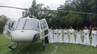 FORTUNE MWIKALI ARRIVED WITH A CHOPPER AT HER WEDDING HII NIKUBWA UKAMBANI MUST WATCH