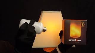 Lumeflame Flickering Flame LED Light Bulb - Ultra realistic flickering flame light Bulb