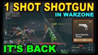 ITS BACK ... 1 SHOT SHOTGUN ... LOCKWOOD 300 WITH MALESTORM DUAL TRIGGER WORKING IN WARZONE SEASON 4