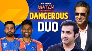 T20 World Cup Final IND VS SA Gautam Gambhir Wasim Akram on Rohit Sharma & Suryakumar Yadav