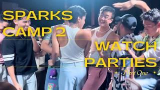 SPARKS CAMP 2 Watch Party Vlog Part 1  Theodore Boborol