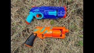 Nerf Fortnite 6-SH vs. Nerf Elite 2.0 Trailblazer RD-8