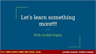 Content plan for NET LIFESCIENCES  Aniket Gupta #csirnet #letscrackit #lifescience