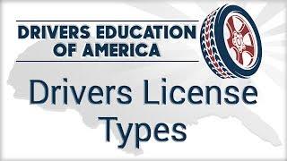 Driver License Types