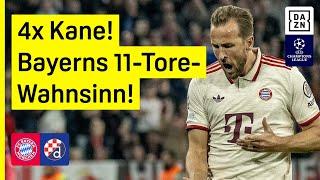 11-Tore-Spektakel Kane & Co. sind on fire FC Bayern - Dinamo Zagreb  UEFA Champions League  DAZN