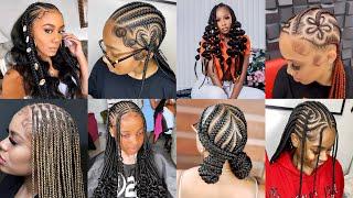 New & Latest Braiding Hair Hairstyles For Black Women  Cute