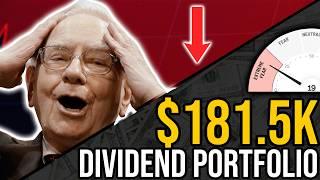 My Plan For The Stock Market Crash - $181k Dividend Portfolio