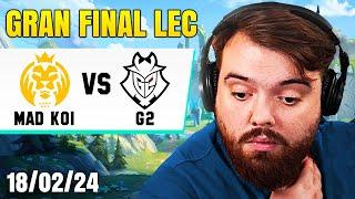 MAD KOI vs G2｜GRAN FINAL DE LA LEC｜SOÑEMOS EN GRANDE