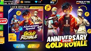 7th Anniversary Special Gold Royale   Free Fire New Event  Ff New Event  New Event