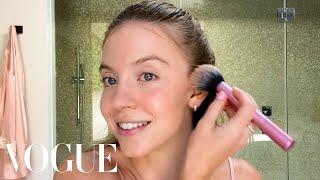 Euphorias Sydney Sweeney’s Guide to Sensitive Skin Care and Soft Glam  Beauty Secrets  Vogue