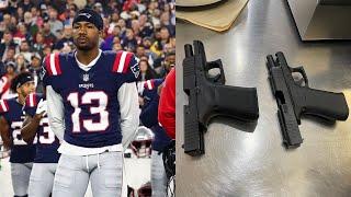 Patriots player arrested with loaded handguns at Logan Airport police TSA say