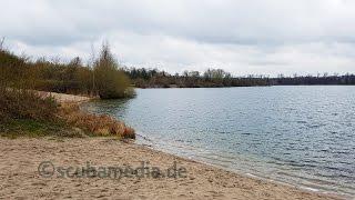 Tauchen im Baggersee Mittelgrund Eggenstein-Leopoldshafen