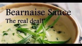 Authentic Bearnaise Sauce -  Bearnaise tutorial -  Step by Step French Recipe