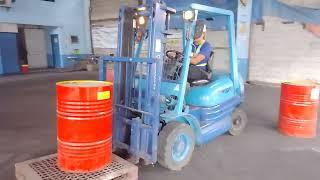 Forklift actual training PRE- Assessment TESDA at Biñan Laguna