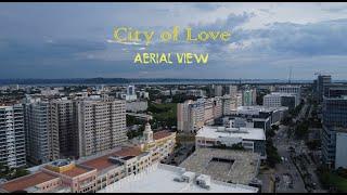 Iloilo City  Philippines  City of Love Aerial view  MegaWorld  City Time Square  Esplanade