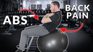 Ab Training and Back Pain - Why you get back pain and how to solve it