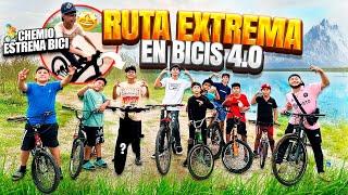 RUTA EXTREMA 5.0 EN BICICLETAS  CHEMIO TIENE BICI NUEVA ‍️‍️ Grillo La Duda Soñadores