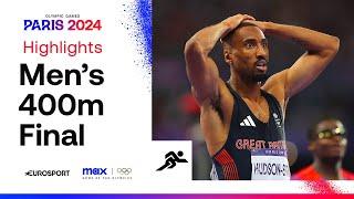 WHAT A FINISH   Mens 400m Final Highlights  #Paris2024 #Olympics