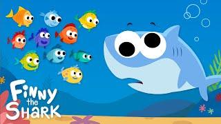 10 Little Fishies  Finny The Shark