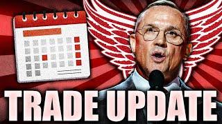 STEVE YZERMAN GIVES A DETROIT RED WINGS TRADE UPDATE WHATS NEXT?