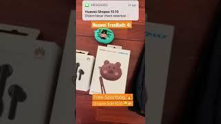 Huawei FreeBuds 4i Unboxing & Review - Shopee 10.10 