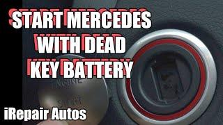 Start Mercedes With Dead Key Battery