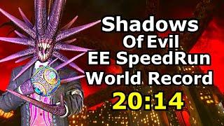 Shadows Of Evil Easter Egg SpeedRun World Record Solo 2014 4k