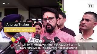 Lok Sabha Elections 2024  Anurag Thakur on early trends