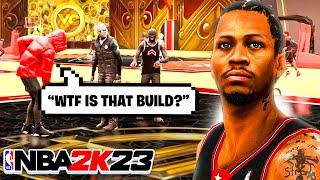 This ALLEN IVERSON BUILD has COMP STAGE PLAYERS CRYING on NBA 2K23