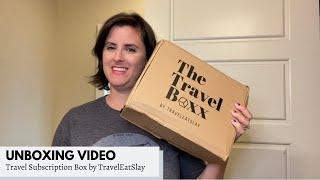 Unboxing The Travel Boxx #subscriptionbox #unboxingvideo