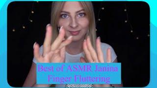 Best of ASMR Janina Finger Fluttering 20 minutes