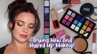 Trying NEW & Hyped Up Makeup Danessa Myricks Saie YSL…  Julia Adams