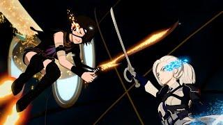 Winter Schnee vs. Cinder Fall Maiden Fight  RWBY V8  4K