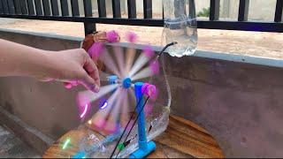 How to make free energy from water water wheel