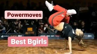 Best Bgirls in the world  best powermoves bgirls  breakdance bgirls  best bgirls breaking battle