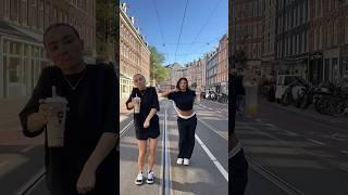 Dancing in the middle of the street 